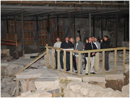 بالصور..الحفريات الاسرائيلية تحت المسجد الاقصى

