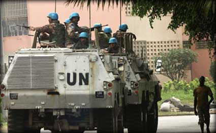 مقتل سبعة جنود نيجيريين من القبعات الزرق في كمين غرب ساحل العاج