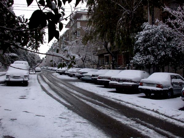 الثلوج في سورية