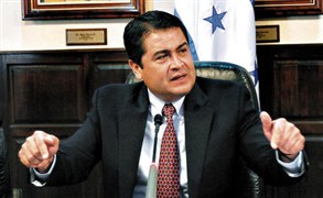 هرنانديز في صدارة الانتخابات الرئاسية في هندوراس

