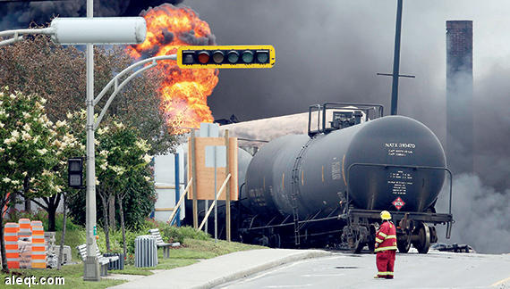 47 قتيلا الحصيلة النهائية لضحايا حادث القطار في بلدة لاك ميغانتيك الكندية

