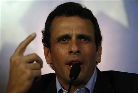 كابريليس يوافق على الترشح باسم المعارضة الى الانتخابات الرئاسية في فنزويلا

