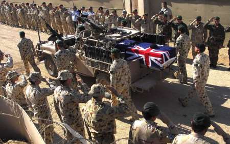 استراليا تنهي سحب قواتها من افغانستان

