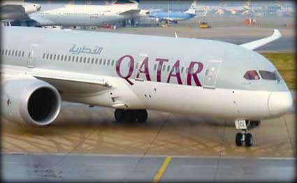 بوينغ 787 تابعة للخطوط القطرية جاثمة في مطار الدوحة منذ الاثنين

