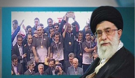 الإمام الخامنئي يهنئ بفوز المنتخب الايراني للمصارعة بكأس العالم