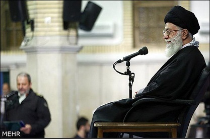 الإمام الخامنئي : نظام الجمهورية الاسلامية المصداق العينيّ لتحقق الوعد الالهي  
