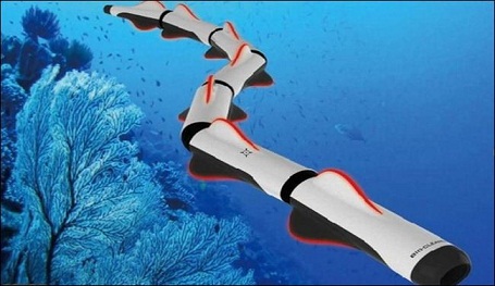 إيران.. تصنع روبوت ثعبان لعمليات تحت الماء

