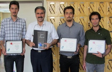 فريق إيراني ينال الوصافة ببطولة الأقمار الصناعية الصغيرة
