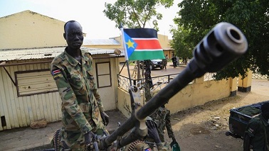 اطلاق نار كثيف في جوبا عاصمة جنوب السودان
