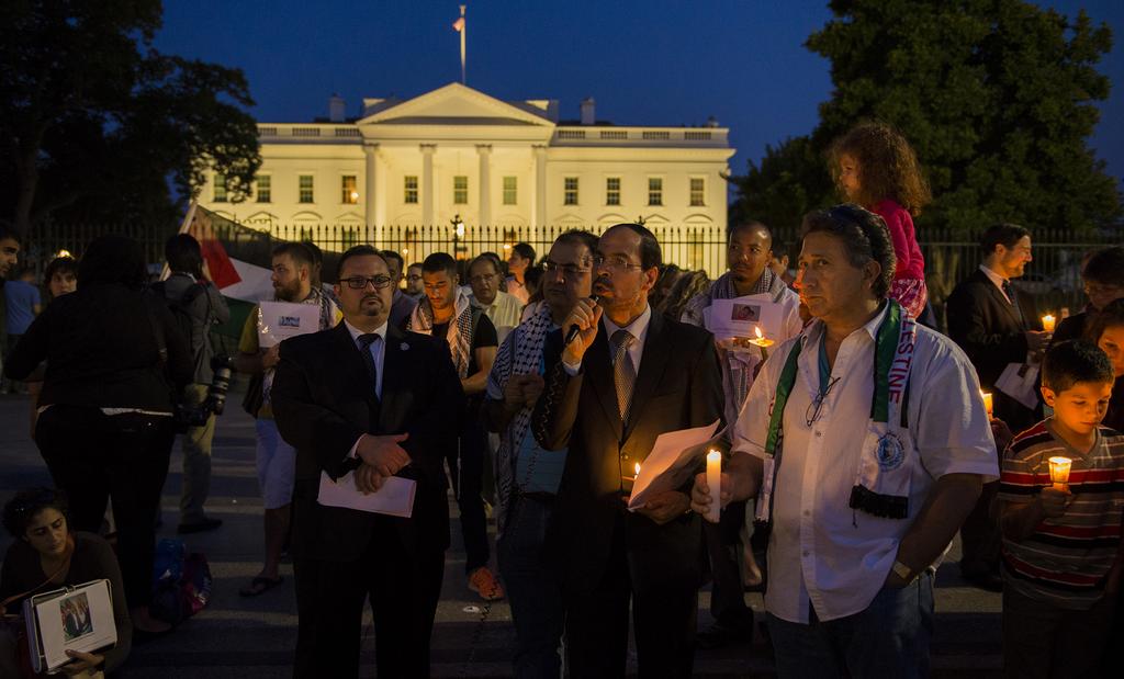 عشرات آلاف الأميركيين يتظاهرون أمام البيت الأبيض وفي دول عدة دعماً لغزة