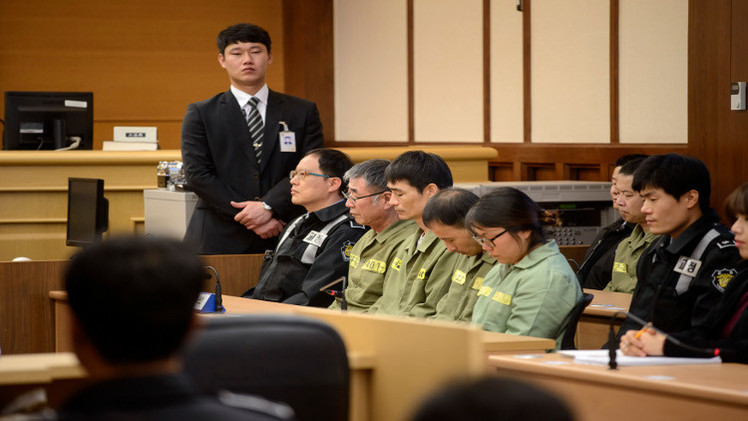 الحكم بالسجن 36 عاما على قبطان العبّارة الكورية المنكوبة