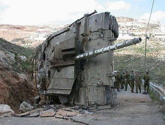مجزرة الدبابات في وادي الحجير في عام 2006