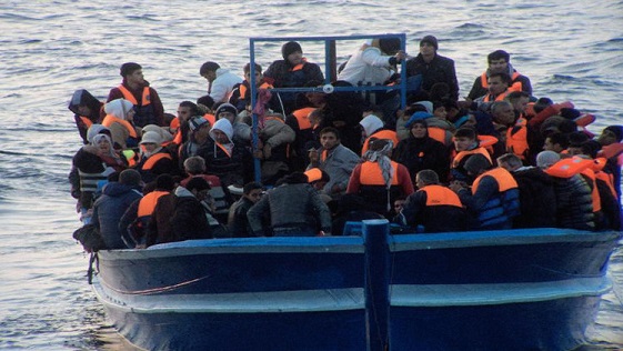 غرق اربعة مهاجرين بينهم طفلان في بحر ايجه