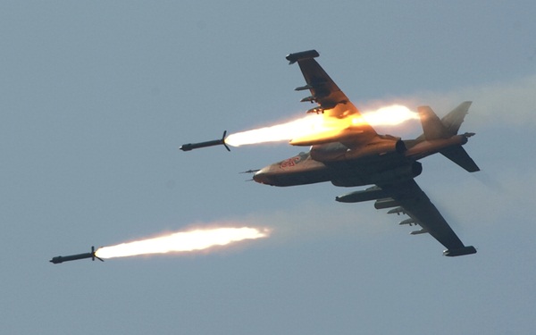 طائرات سوخوي الروسية تدخل الحرب ضد داعش في العراق