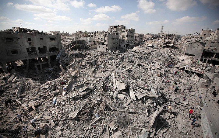حوالى 10 الاف منزل دمرت بالكامل في العدوان الاسرائيلي على غزة
