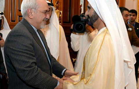 حاكم دبي يدعو الى تخفيف العقوبات المفروضة على طهران


