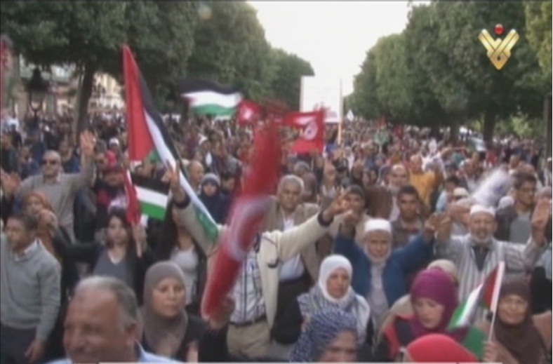 انتفاضة القدس متواصلة، ومسيرة في تونس دعماً لها