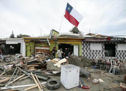 زلزال بقوة 6.9 درجات يضرب تشيلي