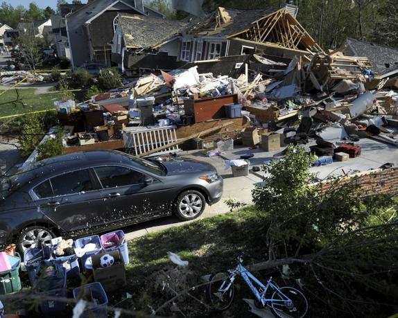 ستة قتلى في زوابع وعواصف في شرق الولايات المتحدة