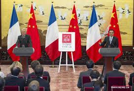 باريس وبكين تتفقان على انشاء صندوق استثماري مشترك لدعم تمويل تعاونهما في دول اخرى
