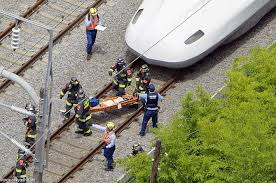حريق على متن قطار في اليابان واصابة شخصين بسكتة قلبية