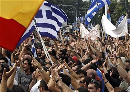تظاهرة جديدة في كوس اليونانية رفضا لاقامة مركز لتسجيل المهاجرين