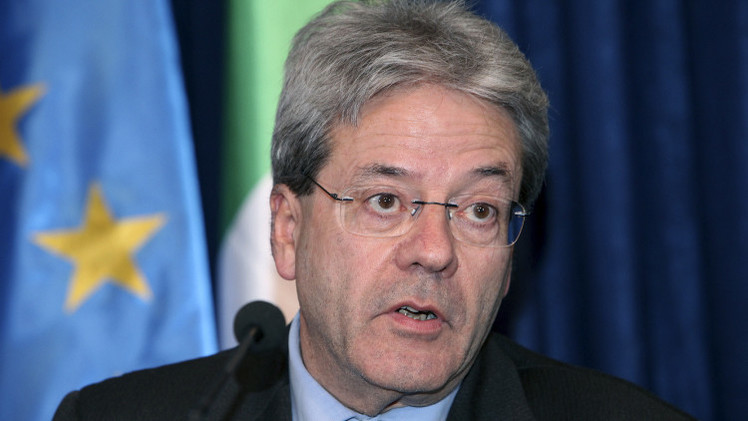 جينتيلوني: إيطاليا مستعدة لتدابير حازمة في ليبيا