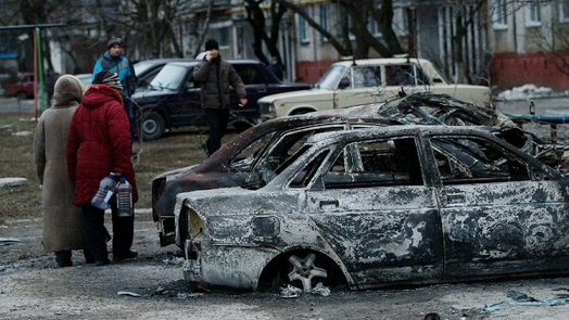 مقتل 12 شخصا بينهم 3 أطفال بقصف لقوات كييف على دونيتسك