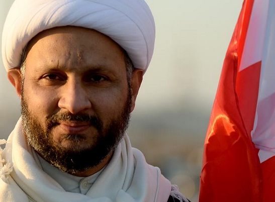 البحرينيون يتضامنون مع القيادي في الوفاق المعارضة #الشيخ_حسن_عيسى
