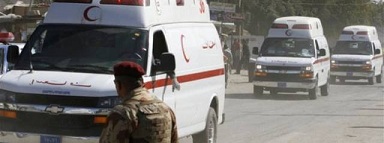 12 شهيداً في هجوم انتحاري استهدف مجلس عزاء في #بغداد