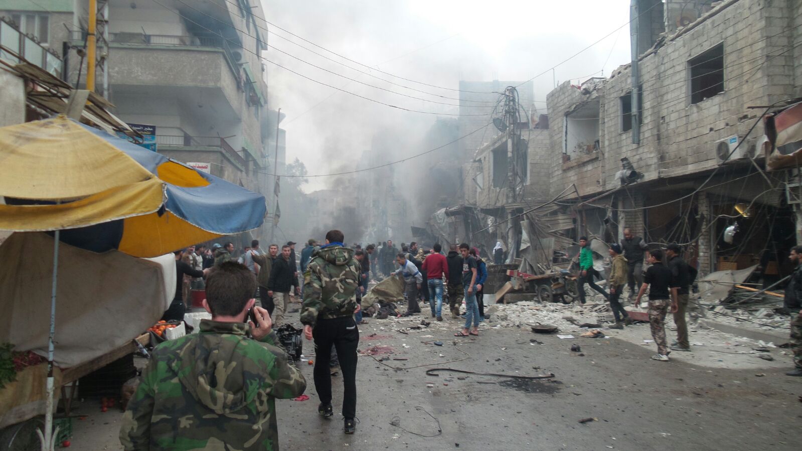 عشرات الشهداء والجرحى بـ3 اعتداءات إرهابية في منطقة السيدة زينب (ع) بريف دمشق