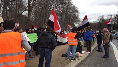 استمرار الاحتجاجات في بريطانيا ضد العدوان السعودي على اليمن