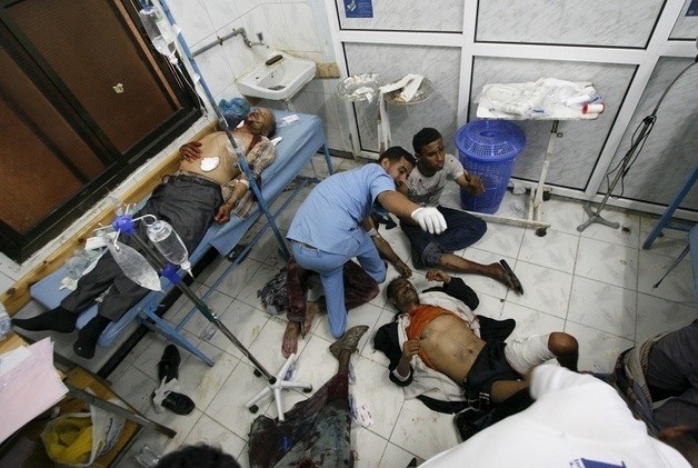 اليمن: عشرات الشهداء والجرحى بغارة للعدوان السعودي على خيمة عزاء في الجوف