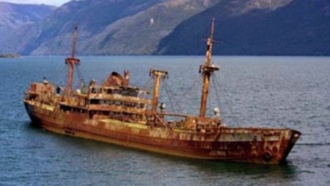 ظهور سفينة اختفت في 1925 في مثلث برمودا ..!