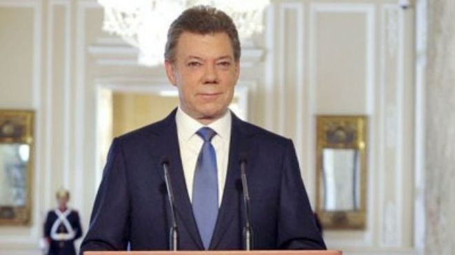 سانتوس سيطلب دعم مجلس الامن لانهاء النزاع في كولومبيا