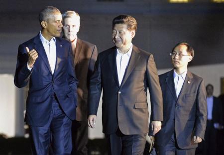 رئيس الصين يصل إلى واشنطن في أول زيارة رسمية للولايات المتحدة