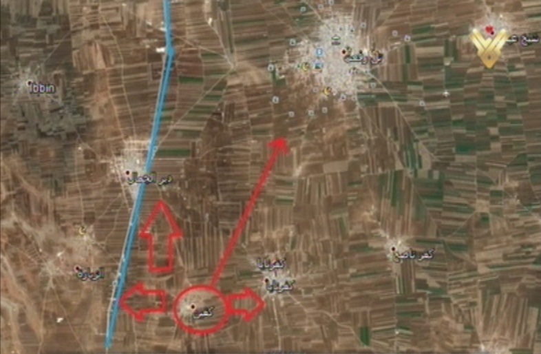 الجيش السوري على مشارف كنسبا اخر معاقل المسلحين في ريف اللاذقية الشمالي