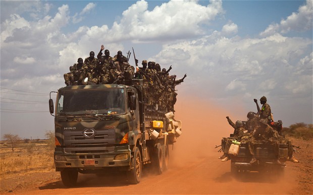 South Sudan forces