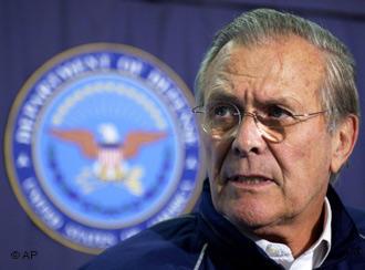 US former Defense Secretary Donald Rumsfeld