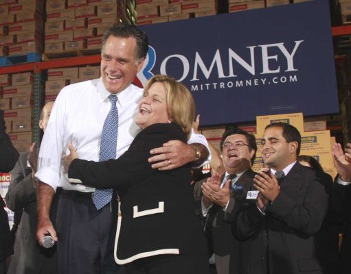 Romney and Illena Ros-Lehtinen 