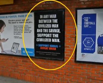 US Offense Escalates: Anti-Islam Posters in NY Metro Stations