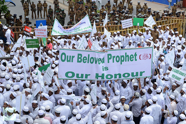 Non-Stopping Wave of Protests Defending Islam, Prophet Mohammad (pbuh)