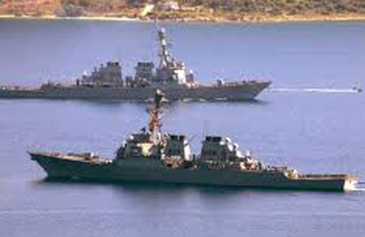 Iranian Warships Dock in Sudan
