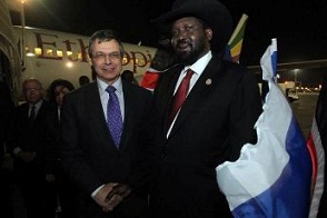 South Sudan’s President Visits Israel for First Time