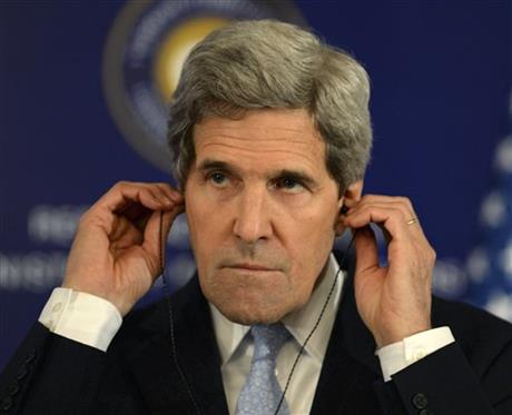 Kerry Lands in Europe, Seeks Support on Syria Attack