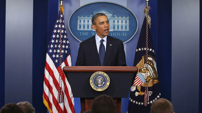 Obama Thinks of ’Several Options’ against Syria