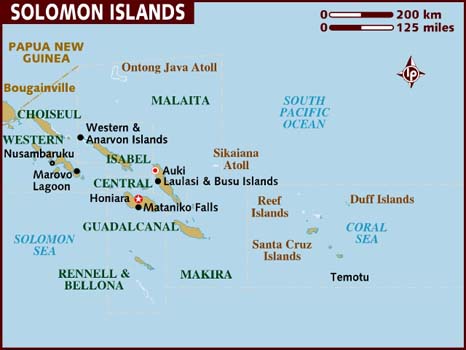 Quake and Tsunami Hit Solomon Islands, 5 Killed
