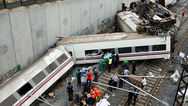 78 Dead in Worst Spanish Train Crash in Decades