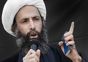 Saudi prominent Shiite Cleric, Sheikh Nimr Baqir al-Nimr