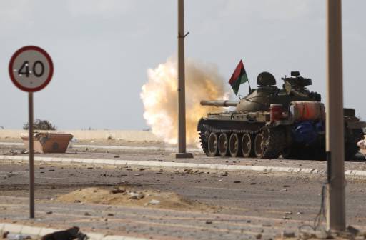 First Libyan Air Strikes Hit Misrata